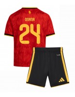 Belgia Amadou Onana #24 Kotipaita Lasten MM-kisat 2026 Lyhythihainen (+ shortsit)